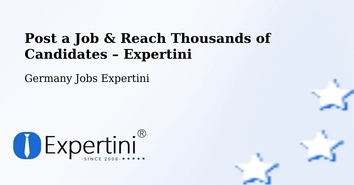 Post a Job in Versmold – Hire the Right Talent - Versmold, Germany Jobs Expertini